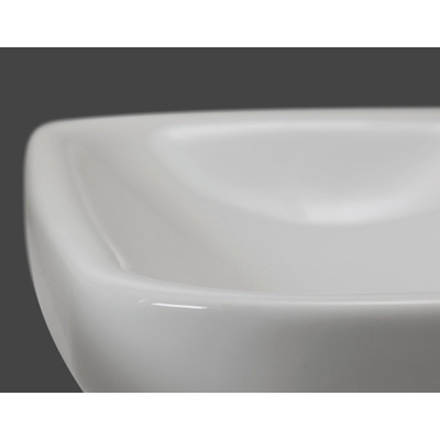 Duravit Durastyle Lavabo à encastrer 60x43cm sans trop plein sans trou pour robinetterie avec Wondergliss blanc