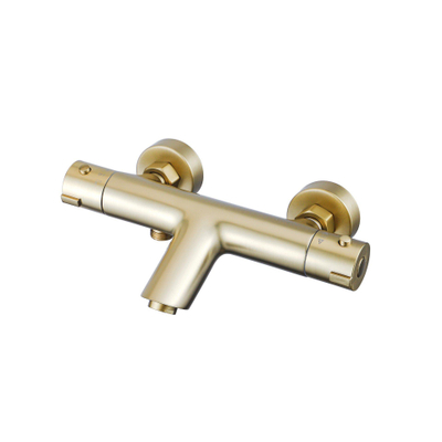 Adema Sparkle 2.0 thermostatische bad-/douchekraan - goud mat OUTLETSTORE