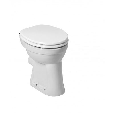 Xellanz Cuvette de WC surélevée à poser PK 46 x 46 cm blanc brillant