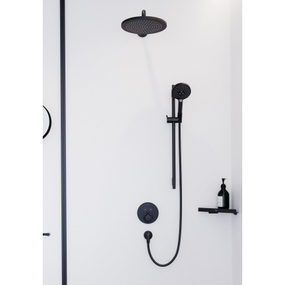 Hansgrohe Croma hoofddouche - 28cm - ecosmart - mat zwart
