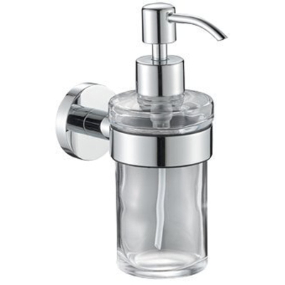 Plieger Vigo distributeur de savon en verre avec support chromé