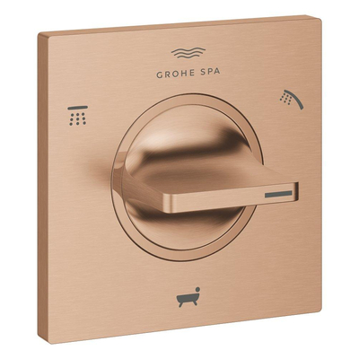 GROHE Allure 5 functies omstelling Brushed Warm Sunset