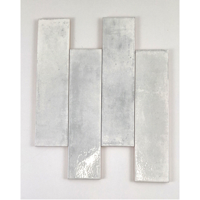 ÉCHANTILLON Terravito Sileno Pour carreau mural - 30x7.5cm - 8mm - Blanc