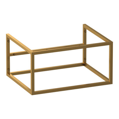 BRAUER Believe frame - 59x30x45.5cm - excl. bodemplaat goud geborsteld