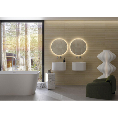 Cifre Ceramica Valkiria - Carrelage mural - 30x75cm - rectifié - aspect bois - Oak mat (marron)