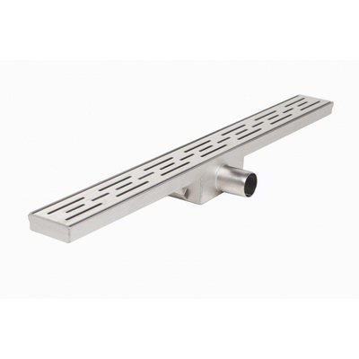 Wiesbaden 3e generatie caniveau de douche avec grille 70 x 7 cm inox