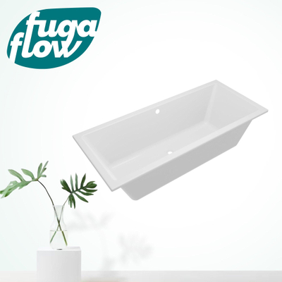 FugaFlow Efficiente Anta Ligbad - 190x90cm - acryl - glans wit