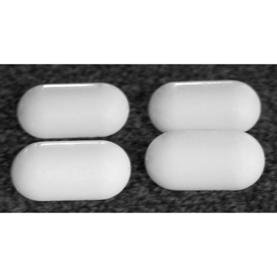 Geberit set - 4 buffers ovaal - wit