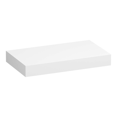 BRAUER Plan sous vasque MDF 80x50x10cm MDF Blanc mat