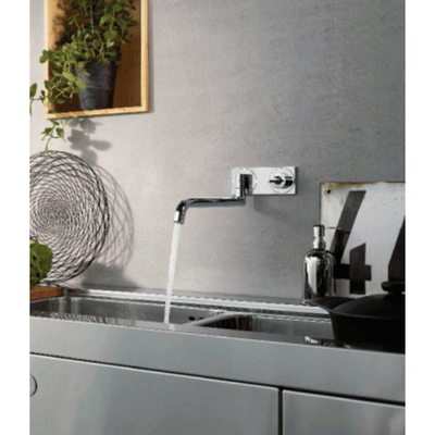 AXOR Uno 2 élément de finition pour robinet de cuisine encastré avec bec pivotant chrome