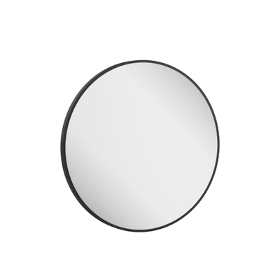 Crosswater Infinity miroir – Ø 70 cm – sans éclairage – Noir mat