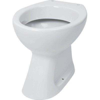 Plieger Smart WC sur pied à fond plat avec connexion dessous Blanc