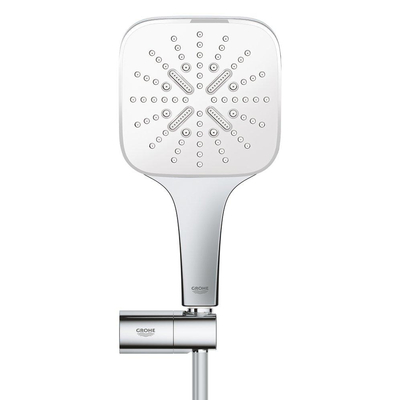 GROHE Rainshower SmartActive 130 Support mural et douchette avec flexible 150cm Chrome