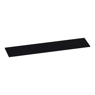 BRAUER Ocean Slim plan de dessus - 200x46x2cm - noir mat