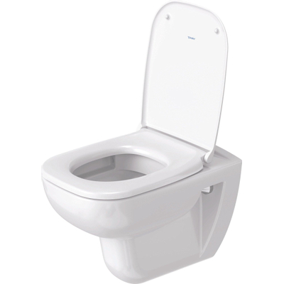 Duravit D-code Wandcloset - diepspoel - spoelrandloos - 35.5x54.5cm - rimless - wit