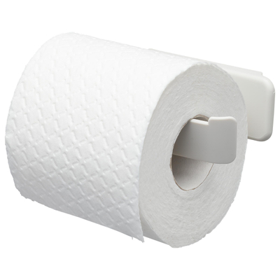 Tiger Tess Porte-rouleau de WC - sans clapet - autocollant/perçage - blanc