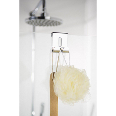 Haceka Selection Patère Double Courte Chromé