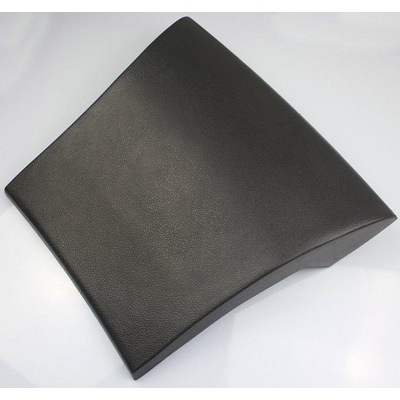 Saniclass Deluxe coussin de bain - 37x34cm - grand modèle - noir - 2 pièces