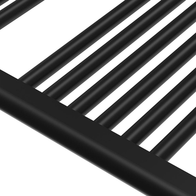 Adema Basic radiator 60x160cm recht middenaansluiting mat zwart