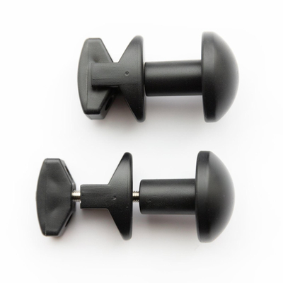 FugaFlow Eccelente Acces Porte-serviettes pour radiateur 2 pièces noir mat