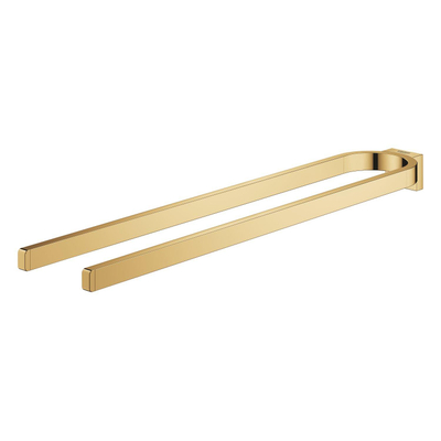 Grohe Selection Handdoekhouder - 36cm - dubbel - niet draaibaar - cool sunrise (goud)