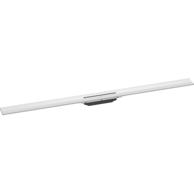Hansgrohe RainDrain Flex Douchegoot - 120cm - inkortbaar - wandmontage - mat wit