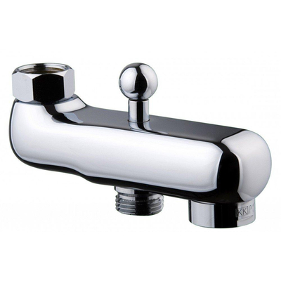 Xellanz Bec de baignoire avec inverseur chromé