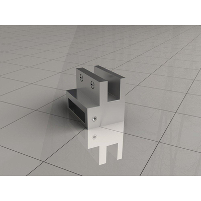 Wiesbaden Coude de fixation en verre pour barre de stabilisation