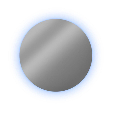 Looox Cm line CM line Miroir - 80cm - rond - avec éclairage LED RGBW