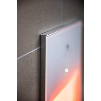 Sunshower Pure White XL Infrarouge Encastré - 19,9x123,8x10cm - corps entier - 1500W - blanc