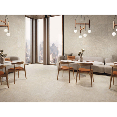 SAMPLE Terravito Larino wand- en vloertegel - 60x60cm - 9mm - gerectificeerd - Ivoor