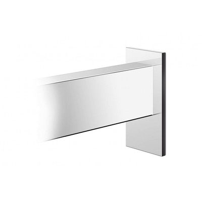 Zack LINEA Support mural - pour fixation par collage - 2 pièces - inox brillant