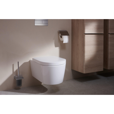 Hansgrohe EluPura S Wandtoilet - aquaHelix flush - softclose zitting - smartclean - wit