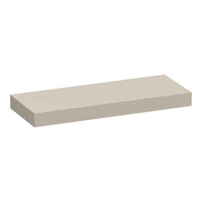 TOPPLAQUE BRAUER Creek suspendue - 120x50x10cm - beige mat