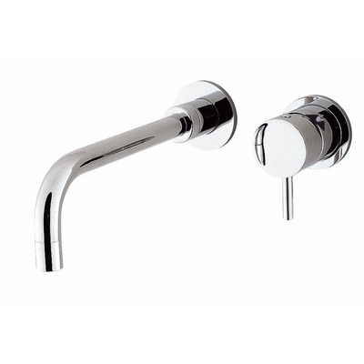 Crosswater Kai Inbouw wastafelkraan - 2 gats - met inbouwdeel - hoogglans chroom