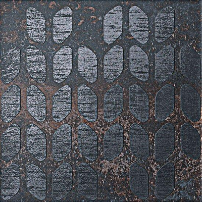 Ceralto Inlay R11 Bande décorative - 25x25cm - 8.5mm - rectifié - Nero