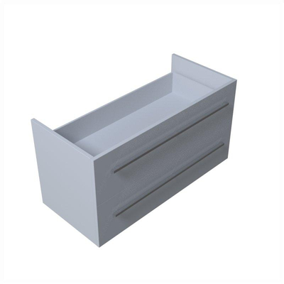 Royal Plaza Meece wastafelonderkast 70x45cm met 2 lades eiken