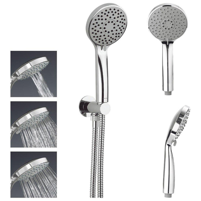 Crosswater Kai ensemble douchette 3 jets chromé