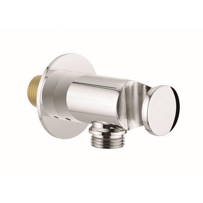 Crosswater Golf support de douchette avec coude de raccordement mural chrome