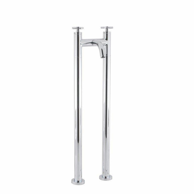 Crosswater Ancillary robinet de baignoire pieds autoportant chromé