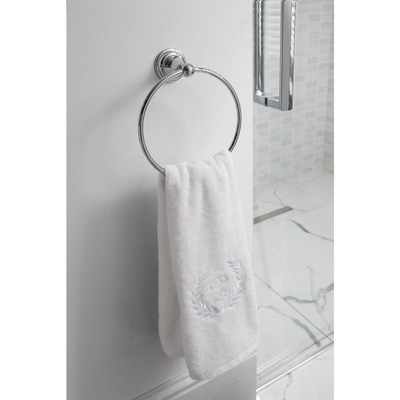 Crosswater Belgravia Handdoekring - hoogglans chroom