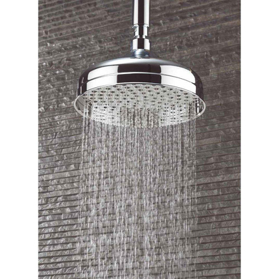 Crosswater Belgravia Douche de tête - ronde - 20cm - adaptée au bras de plafond/mural - chrome