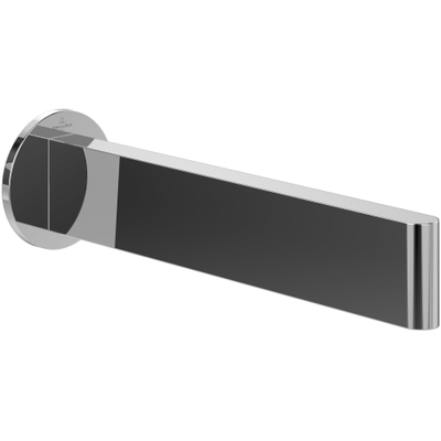 Villeroy & Boch Dawn badtoevoer - 220mm - voor wandmontage - hoogglans chroom