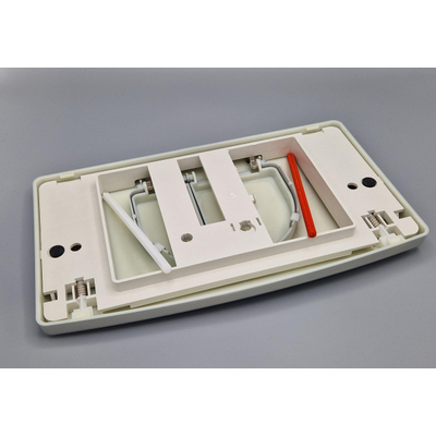 Plieger Main plaque de commande pour commande frontale 2 boutons chrome mat