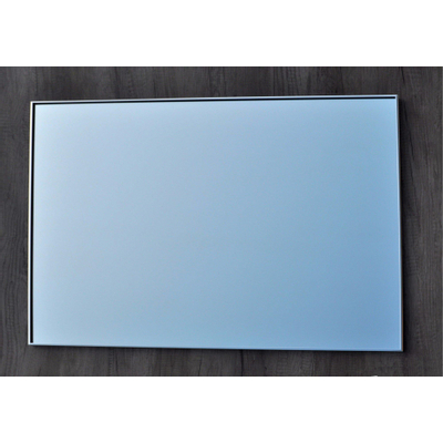 Sanicare Q-mirrors miroir – rectangle – 120 x 70 cm – sans éclairage – Chrome