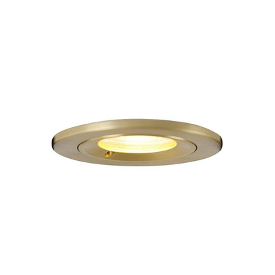 QAZQA Xena spot encastré - set de 3 - 8x8cm - IP44 - rond - or