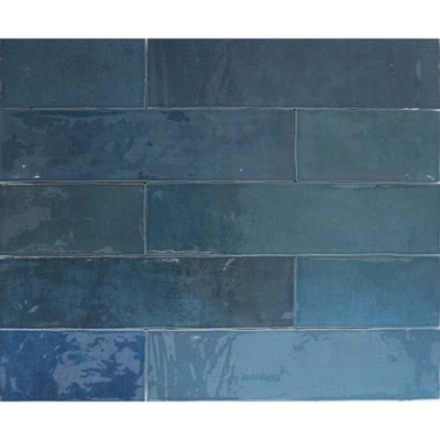 SAMPLE Ceralto Tavola Core Carreau mural 6x25cm 10mm pâte blanche Marine