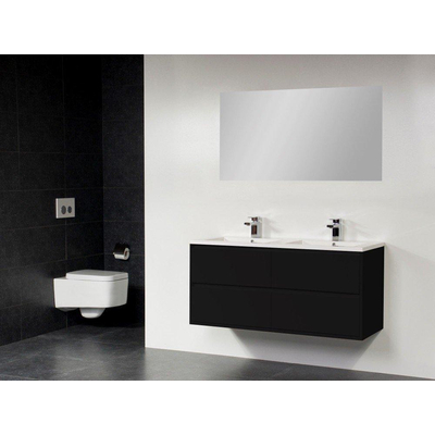 BRAUER New Future Bologna Meuble salle de bain 120cm avec miroir Blanc