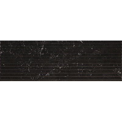 Pamesa Marbles Decor-strip 30x90cm 10.5mm gerectificeerd Negro Glans