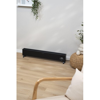 Eurom Alutherm baseboard 2000 WiFi Convectorkachel Laag 2000watt zwart